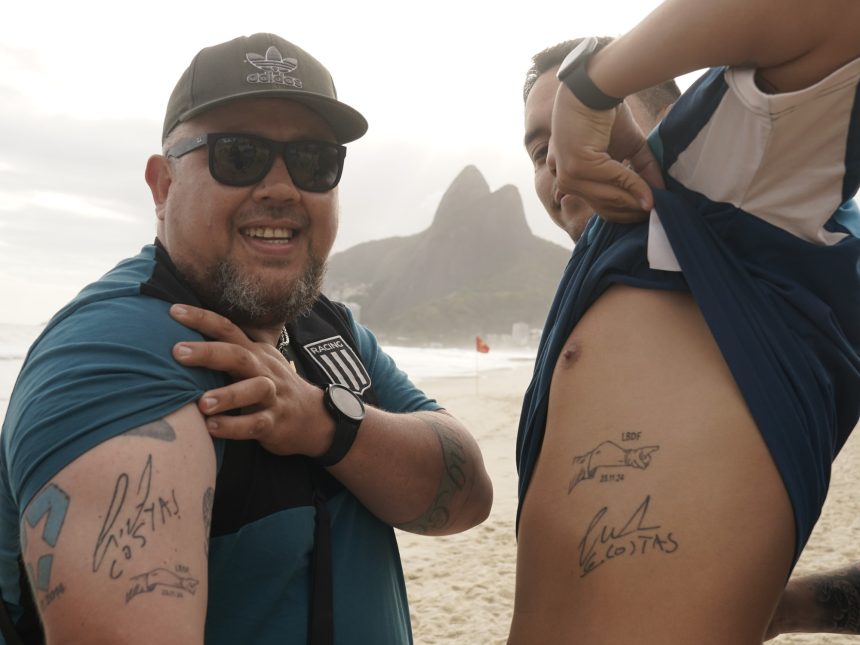 Racing en Río: La rivalidad con Flamengo y el nuevo tatuaje de Costas