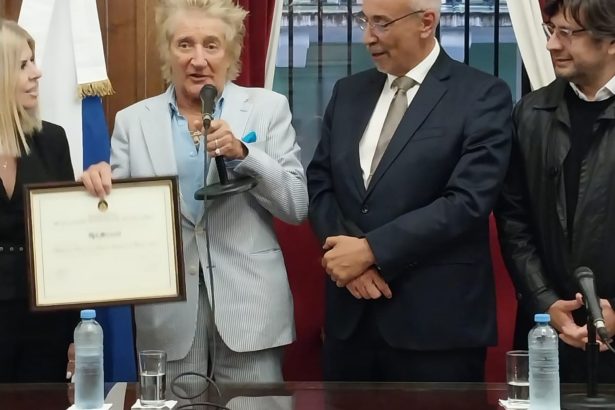 Rod Stewart deslumbra en Buenos Aires: Huésped de Honor y carisma