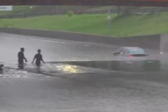Impactante tormenta en Buenos Aires: 100 mm de lluvia en 2 horas