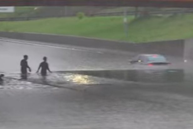 Impactante tormenta en Buenos Aires: 100 mm de lluvia en 2 horas