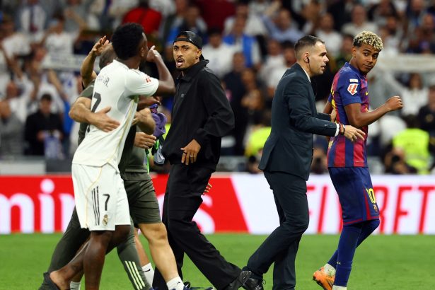 El gesto de Vinicius que desató la polémica en el Clásico