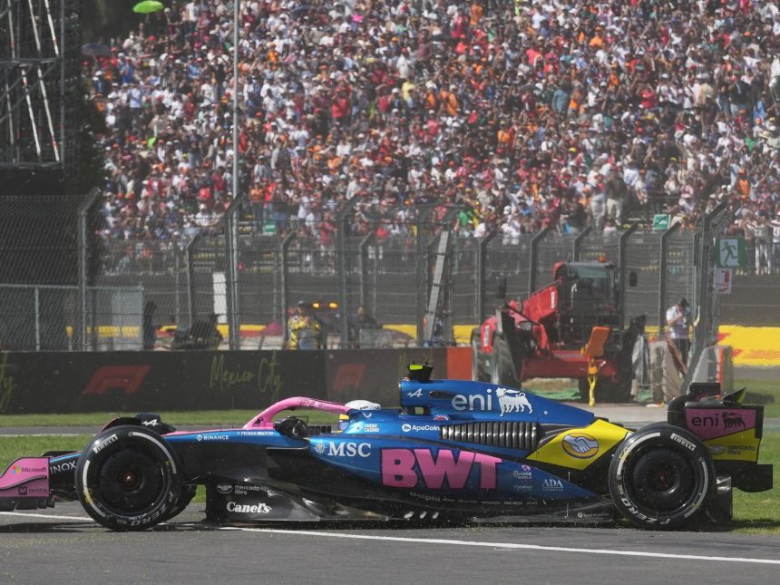 Franco Colapinto y su trompo en la curva 2 del GP de México: ¡Descubre qué ocurrió!