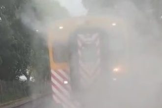Trenes de la línea Urquiza: demoras por humo en una formación