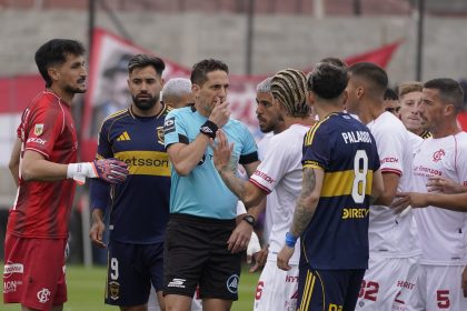 El árbitro que expulsó al hijo de Chiqui Tapia no dirigirá más