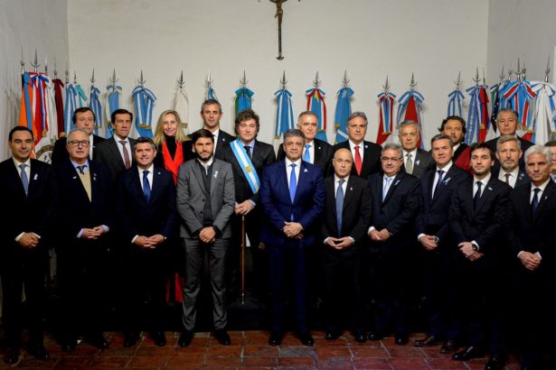 Descubre a los 20 Gobernadores que Acompañan a Javier Milei en la Casa Rosada