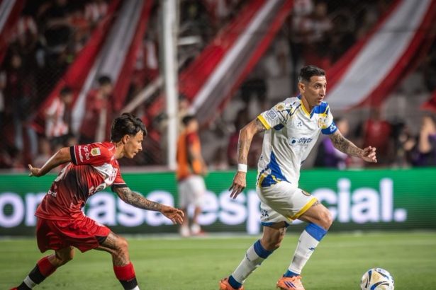 Rosario Central brilla con Di María: líder imbatible en su grupo