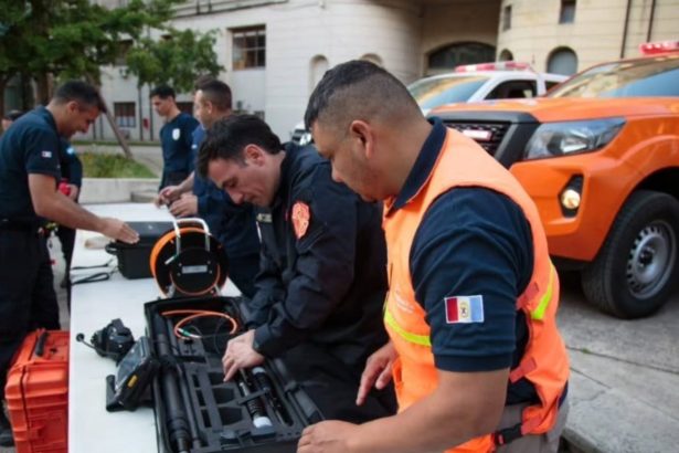 Brigada de Santa Fe se une a la búsqueda de jubilados en Chubut