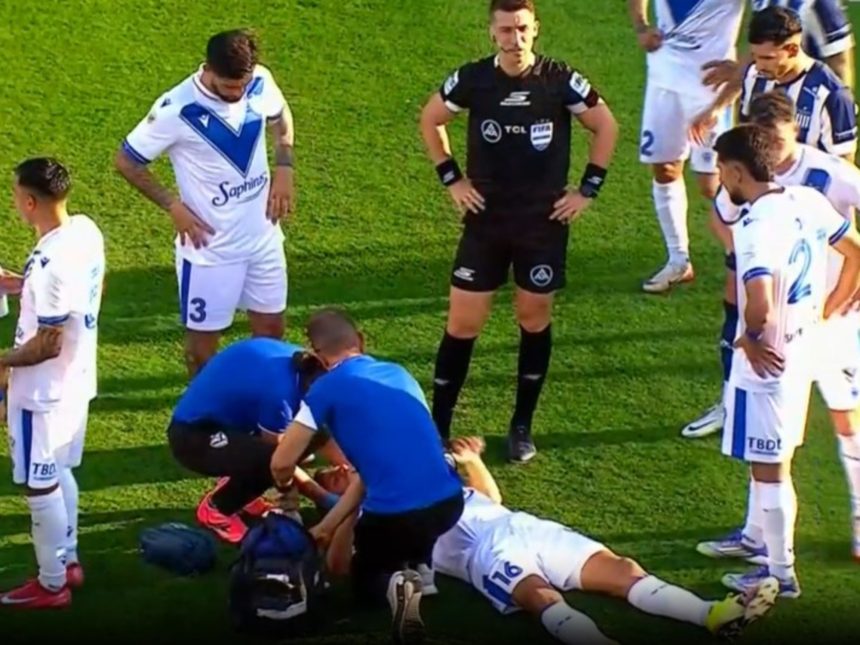 Lisandro Magallán: grave lesión y hospitalización, parte médico de Vélez