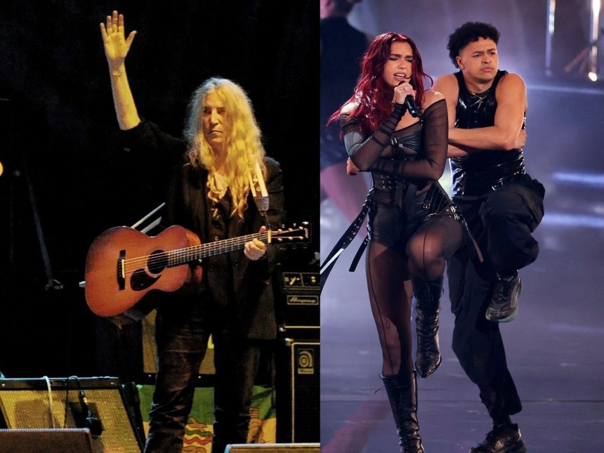 Dua Lipa rinde homenaje a Patti Smith y su nuevo libro ‘Pan de ángeles