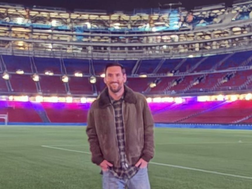 Messi sorprende en el Camp Nou: ¿Regreso a Barcelona en el futuro?