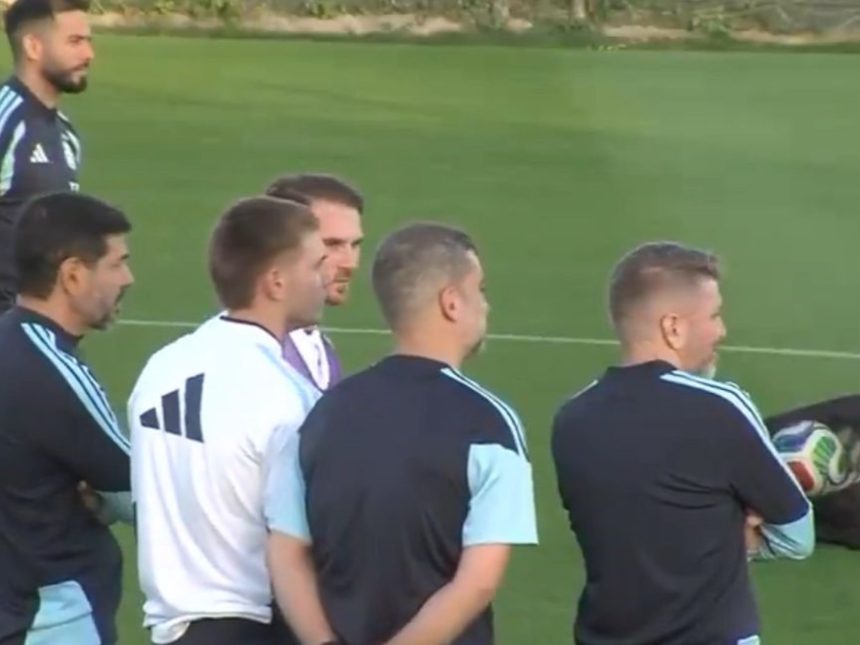 Franco Mastantuono: Su valiente viaje lesionado para entrenar con Argentina