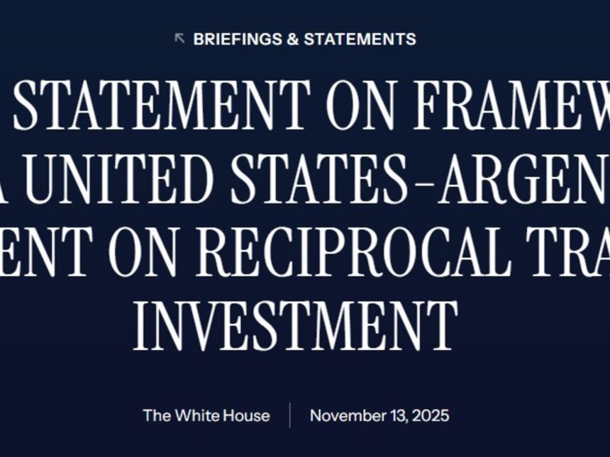 Milei y Trump: 12 Compromisos Clave en el Acuerdo Comercial