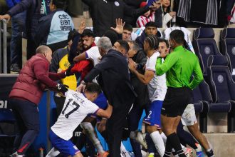 ¡Impactante! Pelea entre EE. UU. y Paraguay en amistoso de fútbol