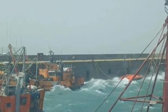 Tempestad en Patagonia: Tres barcos pesqueros hundidos en Santa Cruz