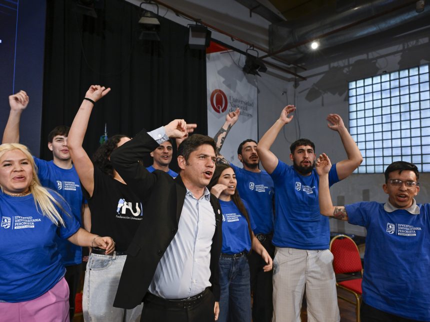 Axel Kicillof: ‘La interna peronista no se soluciona desde arriba