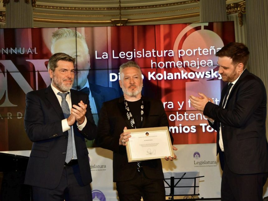 Diego Kolankowsky: Homenaje de la Legislatura porteña por su Éxito en Broadway