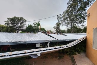 Impactante tormenta en Córdoba: dos niñas heridas por derrumbe