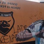 Escándalo en Rosario: Vandalizan mural de Ángel Di María