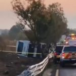 Tragedia en México: 7 muertos y 20 heridos en vuelco de colectivo