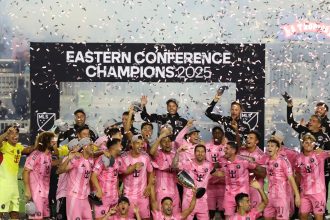 Inter Miami arrasa a NYC FC: Messi celebra el título de la Este