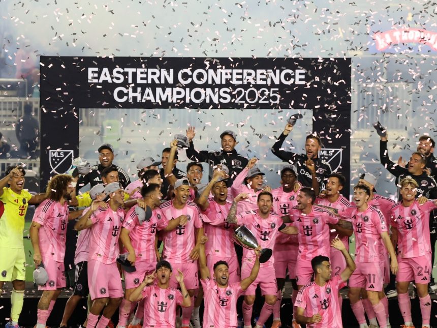 Inter Miami arrasa a NYC FC: Messi celebra el título de la Este