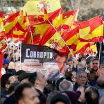 Masiva protesta en Madrid: Españoles exigen la renuncia de Sánchez