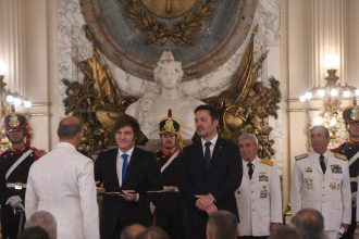 Javier Milei y Alejandra Monteoliva: Fuerzas de Seguridad en Vivo