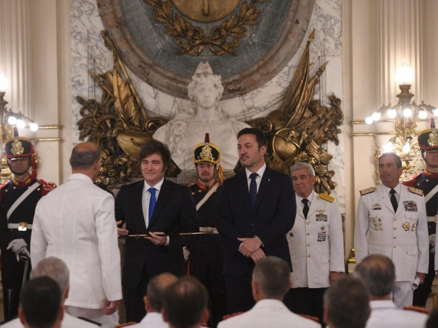 Javier Milei y Alejandra Monteoliva: Fuerzas de Seguridad en Vivo