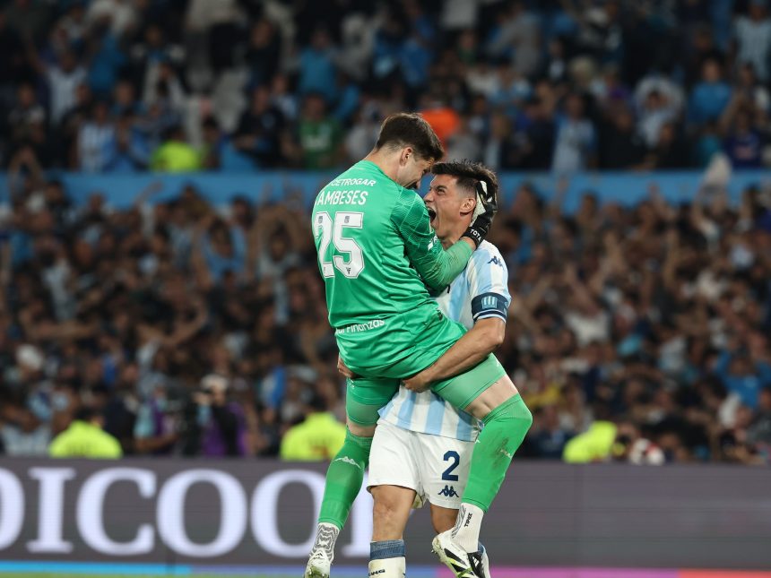 Cambeses brilla en penales y lleva a Racing a semifinales contra Boca