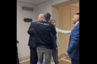 Senadora K en el ojo del huracán: empujones y denuncias de abuso