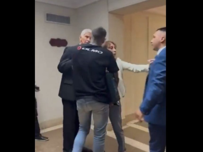 Senadora K en el ojo del huracán: empujones y denuncias de abuso