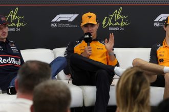 ¿Se dejarán pasar los McLaren? Verstappen y Norris en Abu Dhabi