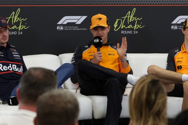 ¿Se dejarán pasar los McLaren? Verstappen y Norris en Abu Dhabi