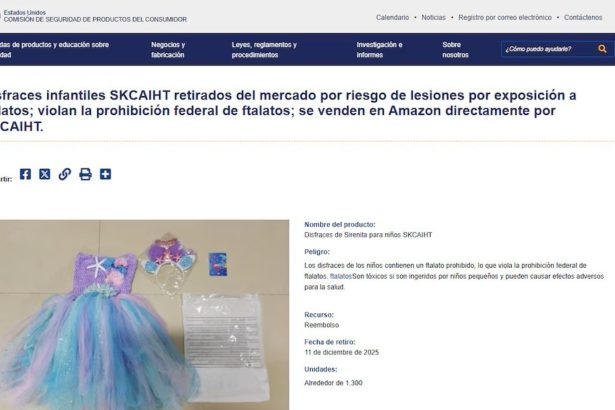 ¡Cuidado! Juguetes importados prohibidos en EE. UU. por peligrosidad