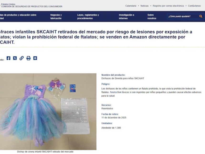 ¡Cuidado! Juguetes importados prohibidos en EE. UU. por peligrosidad