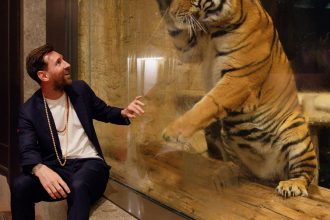 Messi se despide de India: Impactante foto en centro de conservación