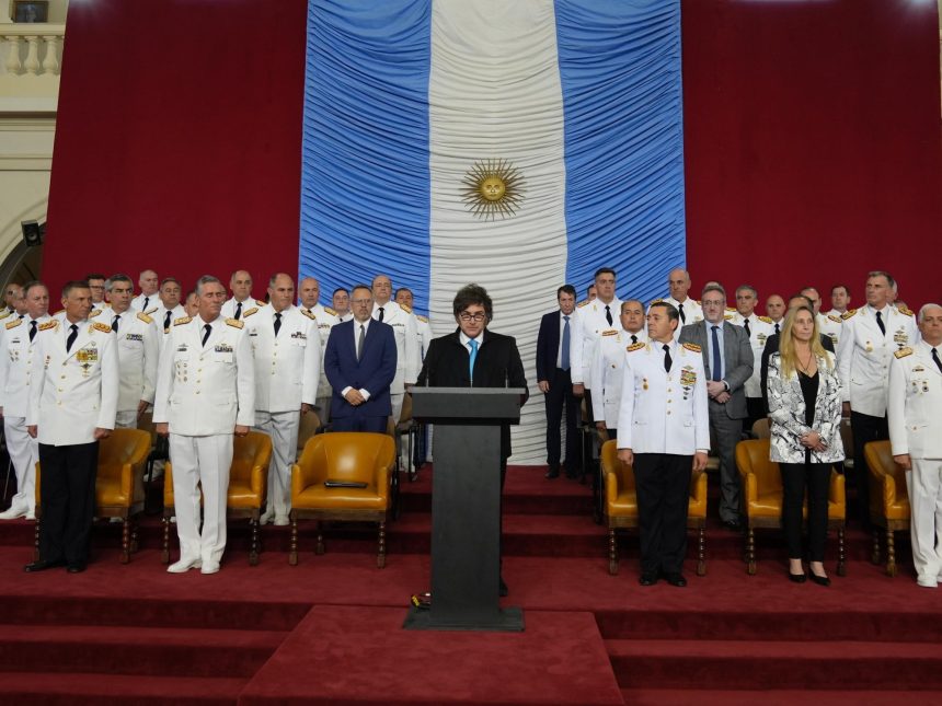 Javier Milei en el Colegio Militar: Impulso Económico para las FF.AA