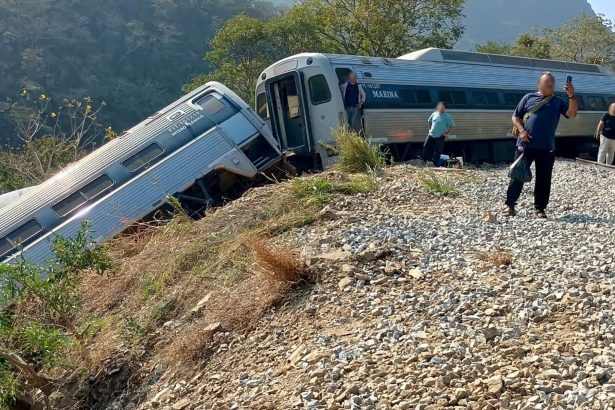 Tragedia en México: Descarrilamiento de tren deja 13 muertos y 98 heridos