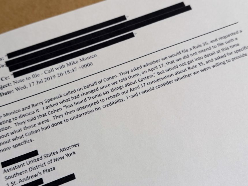 El Departamento de Justicia analiza 5,2 millones de archivos de Epstein