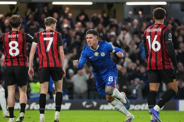 Enzo Fernández brilla en Chelsea: emotivo gesto y golazo inolvidable