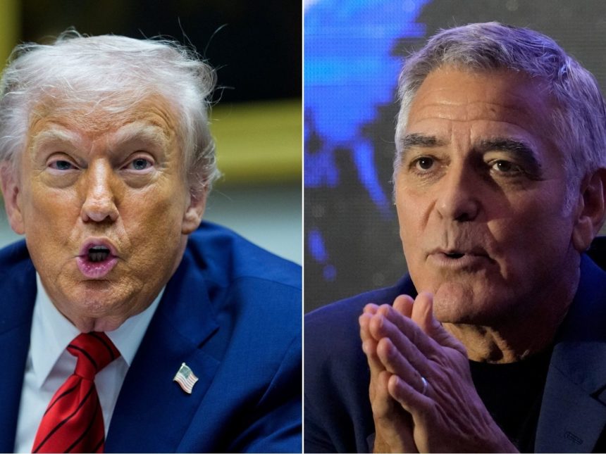 George Clooney y Trump: Batalla de Mensajes por su Mudanza a Francia