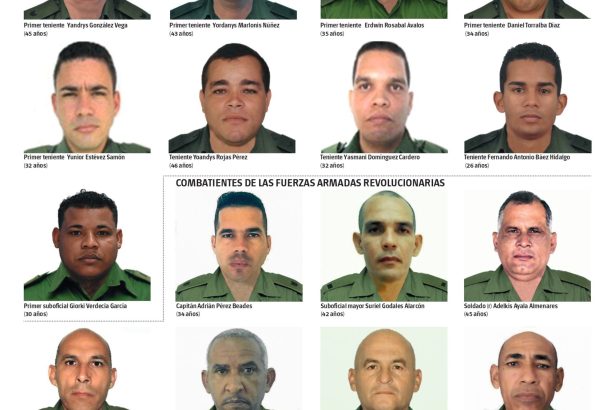 Cuba repatriará el jueves los cuerpos de 32 militares caídos en Venezuela