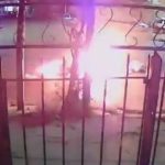 Trágico choque de motos en Lanús: incendio y una víctima fatal