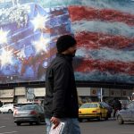 Impactante mural en Teherán: Irán lanza advertencia a Trump