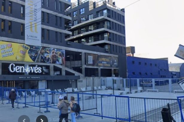 Impactante incendio en restaurante junto a la Bombonera antes del debut de Boca