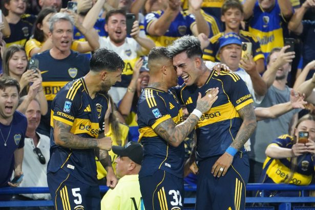 Boca triunfa ante Riestra: Paredes y Di Lollo brillan en La Bombonera