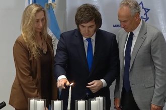 Milei denuncia el antisemitismo: lo vincula a la izquierda y al terrorismo