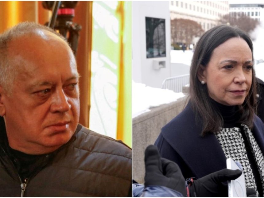 María Corina Machado en Venezuela: Amenaza de Diosdado Cabello