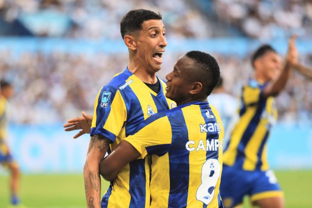 Di María deslumbró en un potrero: Rosario Central vence a Racing