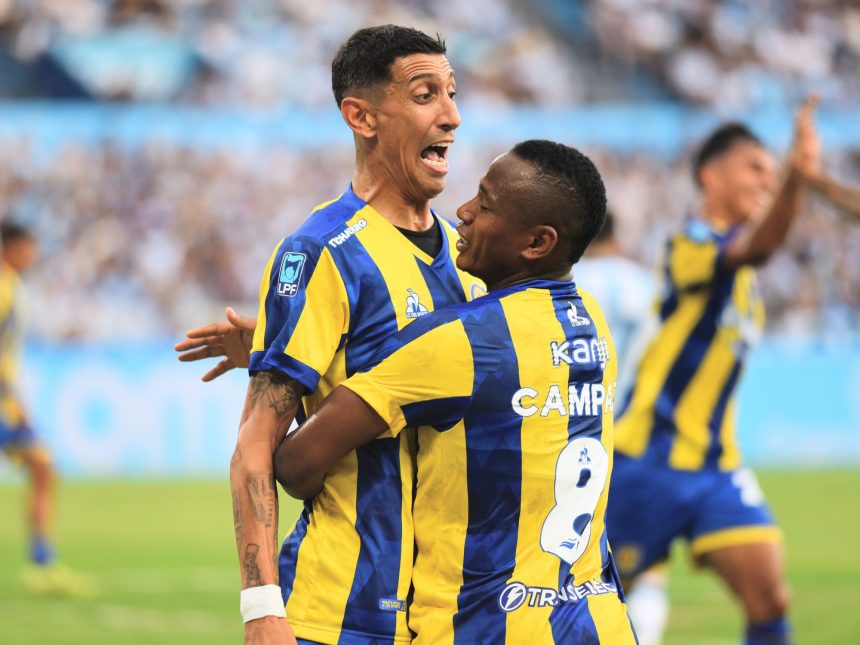 Di María deslumbró en un potrero: Rosario Central vence a Racing